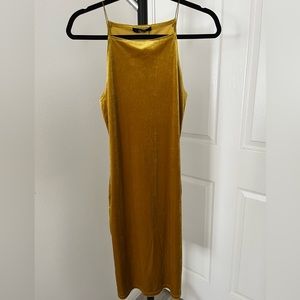 -SOLD- F21 Velvet Strap Dress